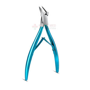 Pinzas para uñas de acero Extra afiladas de grado quirúrgico, cuchillas curvas, cortadores de uñas eléctricos para uñas duras, belleza, dedos de los pies - Product Image 3