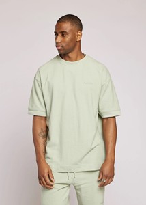 Camiseta de Cuello Redondo 100% Algodón para Hombre, Personalizable, Estilo Jersey Informal, Diseño Sólido, Ecológica, Transpirable, de Secado Rápido, Corte Regular - Product Image 3