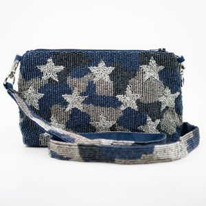 Sac fourre-tout texturé à perles avec sangle durable - Product Image 1