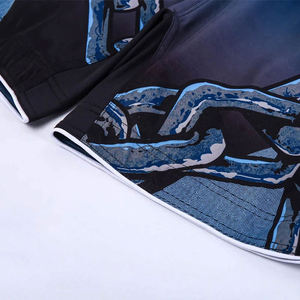 Shorts de sport MMA pour hommes 2025, respirants, séchage rapide, uni, 100% élasthanne/polyester, léger - Product Image 6