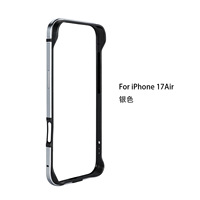 Étui de téléphone en alliage d'aluminium métallique pour iPhone 17 Pro Max |   Coque de protection anti-chute de luxe