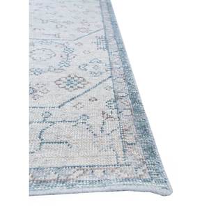 Alfombra de Lana Anudada a Mano Erbe Classic Blue GS-1055 con Patrón de Diamantes y Medallones para el Hogar, Pasillo, Rectángulo tipo Rompecabezas para Habitación de Adolescentes - Product Image 4