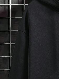 Sudadera con capucha de algodón 100% para hombre, sudadera de lana cómoda, cuello con capucha de invierno, estampado alto XL, logotipo personalizado - Product Image 3