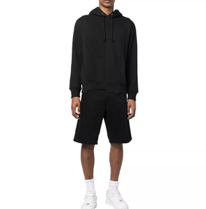 Sweats à capuche pour hommes économiques 100% coton brodés surdimensionnés en tissu doux d'hiver respirant design moderne - Product Image 5