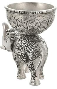 ชามผลไม้รูปช้าง ชามขนมรูปช้างเงินเยอรมัน ของตกแต่งบ้านและสำนักงาน ของประดับตกแต่ง ของขวัญเทศกาลดีวาลี - Product Image 3