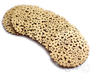 Sous-verres en bois découpés au laser style Zen Asiatique pour verres à thé, café et vin – Design moderne de haute qualité pour la maison, la table et la vaisselle - Product Image 3