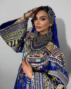 Robe afghane Kuchi faite à la main en gros à vendre, tissu en coton de la meilleure qualité, afghane Kuchi avec broderie - Product Image 5