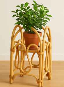 Juego de mesa de ratán minimalista elegante y sencillo para uso en exteriores, resistente y duradero para apartamentos, salas de estar, dormitorios, granjas - Product Image 4