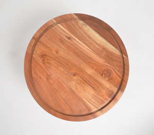 OEM บ้านไร่ขาตั้งเค้กไม้อะคาเซียดิบผู้ผลิตผู้ค้าส่งพรีเมี่ยมบ้านและโรงงานตกแต่ง - Product Image 3