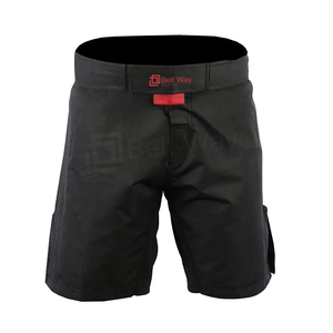 MMA Shorts 100% Cotton Embroidered <b>Digital</b> Printing Casual Elastic Waist Anti-Wrinkle Quick Dry - Product Image 5
