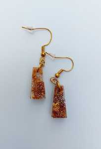 2023 Trendy Statement Jewelry New Women's Irregular Resin Dangle <b>Drop</b> <b>Earrings</b> with Customized Color Size for Wedding Occasions - Product Image 4