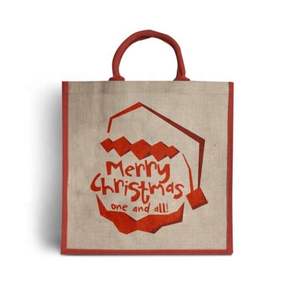 Conception personnalisée de sacs d'épicerie en toile de jute de qualité supérieure à utiliser comme sac en tissu à vendre avec impression personnalisée - Product Image 3