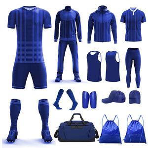 Conjunto Profesional de Camiseta y Pantalones Cortos de Fútbol, Material Ideal para Entrenamientos de Fútbol, Partidos y Rendimiento Deportivo en Equipo - Product Image 1