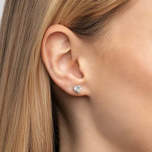 Pendientes de Perlas Cara con Baño de Oro Rosa de 14k para Bodas y Fiestas - Product Image 2