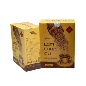 Boîte à café utilisant comme poudre de café prêt à exporter Utilisation d'emballage personnalisé avec eau bouillante Facile à utiliser Emballage 28 boîtes - Product Image 3