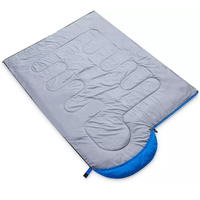 Saco de Dormir Rectangular con Capucha de Poliéster de la Mejor Calidad, Personalizable, Portátil, para 3 Estaciones, para Exportación