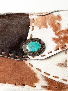 Outillage occidental fait à la main Vintage mode cuir de vachette femmes pochette sac à main été Vintage sculpté conception de cheveux - Product Image 2