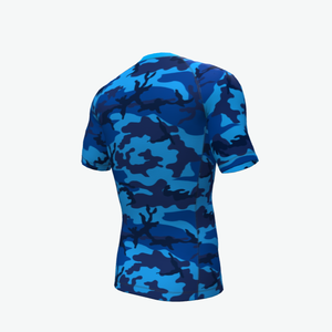 Camiseta de Compresión de Manga Larga con Protección Solar Personalizada para Hombre, Impresión Digital, Transpirable, de Secado Rápido, Spandex/Poliéster, Marca Privada - Product Image 3