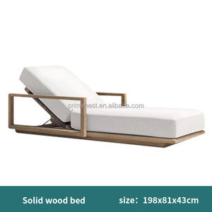 Premium Moderne <span class=keywords><strong>Bambou</strong></span> <span class=keywords><strong>Chaise</strong></span> <span class=keywords><strong>Longue</strong></span> En Plein Air De Luxe Transat Plage Piscine <span class=keywords><strong>Chaise</strong></span> <span class=keywords><strong>Longue</strong></span> pour Villa Hôtel <span class=keywords><strong>Jardin</strong></span> Loisirs Teck Coussin - Product Image 6