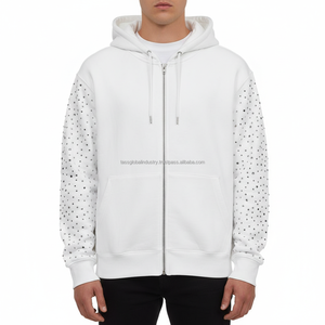 Sweat-shirts tendance pour hommes, parfaits pour un usage quotidien, style streetwear, tenue de mode, coton mélangé basique - Product Image 5