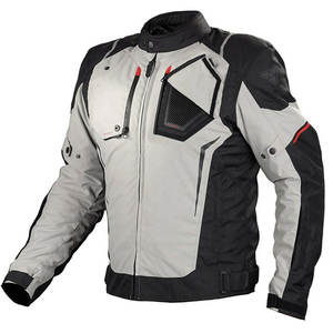 Veste en textile pour moto personnalisée de haute qualité pour hommes, imperméable et coupe-vent, équipement de conduite, veste de course grande taille - Product Image 3