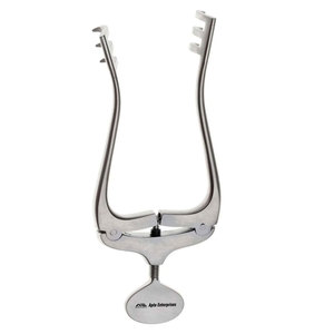 Rétracteur professionnel Jansen-Wagner en acier inoxydable avec écarteur chirurgical auto-ajustable à broches émoussées et pointues - Product Image 1