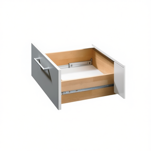 Hettich KA 1730 Ball Bearing Slide Galvanized Steel Nominal Length 400mm Drawer Length 250-400mm 10kg Capacity <b>Shelf</b> Grip <b>Liners</b> - Product Image 3