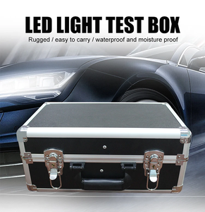 กล่องทดสอบหลอดไฟหน้ารถยนต์แบบ <span class=keywords><strong>LED</strong></span> วัดแรงดันไฟฟ้า กระแสไฟฟ้า กำลังไฟ วัตต์ และลูเมน พร้อมทุกหัวเสียบ - Product Image 6