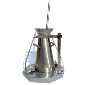 Appareil d'essai de compactage <span class=keywords><strong>Abrams</strong></span> & Shaer pour béton avec ensemble de cônes en <span class=keywords><strong>acier</strong></span> inoxydable 304, précision de 1 % - Product Image 1