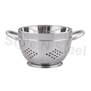 Passoire avec poignée en tuyau en acier inoxydable - Product Image 2