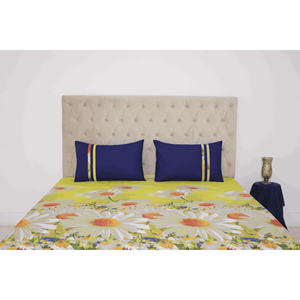Ensemble de couette King Size Vibrant Blooms pour ajouter une touche de couleur et de style à votre chambre - Product Image 5