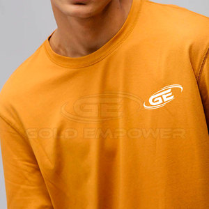 <b>Men</b> <b>Long</b> Sleeve <b>T</b>-<b>Shirt</b> Regular Fit Crew Neck 100% Cotton Eco-Friendly Breathable Quick Dry Casual - Product Image 3
