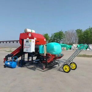 Mini empacadora de heno redonda a precio de fábrica a la venta para uso agrícola con componentes básicos que incluyen caja de cambios de motor - Product Image 2