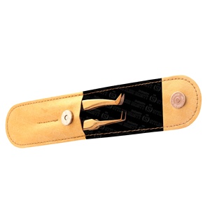 Emballage de pinces à cils 2 pièces faites à la main réduit l'usure des pointes délicates de pinces à épiler marque privée personnalisée - Product Image 3