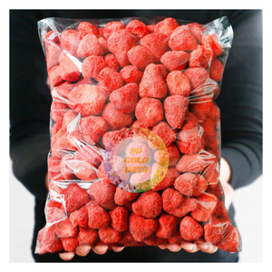 Snacks de Fresa Dulce Liofilizados envasados al Vacío a Granel para la Industria Alimentaria, Golosinas Crujientes para Niños - Caryln - Product Image 3