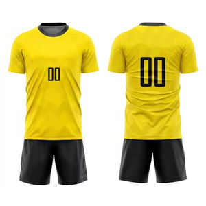 Camiseta de Fútbol Unisex de Secado Rápido, Antibacteriana y Elástica, con Nombre Personalizado, Impresión por Transferencia de Calor, 100% Poliéster, Uniforme para Equipo Adulto - Product Image 1