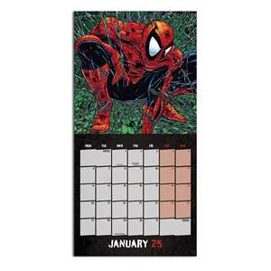 ปฏิทินโปรโมชั่นมาร์เวล สไปเดอร์แมน ปี 2025 พร้อมโปสเตอร์ขนาดเล็ก - Product Image 3