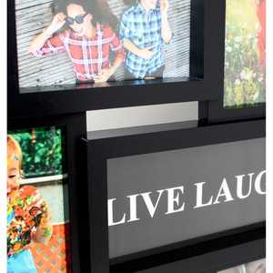 Art mural encadré « Live-Laugh-Love », magnifique cadre photo pour la décoration de la maison - Product Image 4