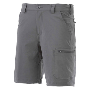 Pantalones cortos de pesca bordados personalizados para hombre, impermeables, transpirables, para exteriores, con cordón, logotipo medio incluido - Product Image 5