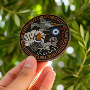 Ailes de l'aviation hellénique 3D personnalisées Patch en PVC Insigne officiel en caoutchouc de l'emblème de vol grec pour uniformes et collectionneurs - Product Image 5