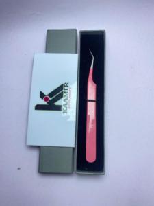 Pinces à épiler professionnelles pour extensions de cils à 45 degrés, à pointe fine, en vente à prix compétitif - Product Image 2