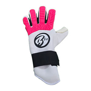 Gants de gardien de but d'entraînement de football de sport de logo propre personnalisables de haute qualité des gants de gardien de but en cuir du Pakistan - Product Image 3