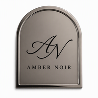 Étiquettes personnalisées en titane pour flacons de parfum, forme arquée, logo sur mesure, monogramme en écriture cursive, autocollant en aluminium gravé