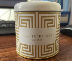 OEM Customizable 0.23mm Thick Metal <b>Tin</b> Can Food Grade Empty Gift Box Candies Chewing Gum Sugar <b>Storage</b> Recyclable Embossed - Product Image 1