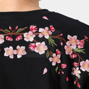 Venta caliente sudaderas Slim Fit bordado sudaderas cómodo algodón mezclado pulóver bordado sudaderas - Product Image 6