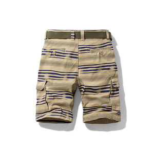 Pantalones Cortos Cargo al por Mayor para Hombre, Pantalones Cortos Cargo de Moda Personalizados 100% Algodón, Pantalones Cortos Cargo Suaves para Exteriores, Pantalones Cortos Cargo Casuales de Verano para Hombre, Fitness - Product Image 2