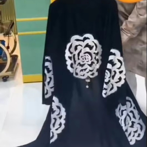 Elegante modesta mujer islámica lujosa Abayas hermosa ropa musulmana tradicional Dubai-accesorio incluido Formal modesto - Product Image 1