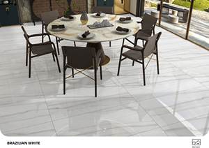 Carreaux de porcelaine de qualité supérieure 600x1200 avec effet marbre italien, surface polie, imperméable, corps solide, pour un style moderne - Product Image 2