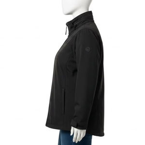 Vestes d'extérieur en softshell grande taille, polyester, coupe-vent, résistantes à l'eau, col montant, pour la randonnée, le camping, les voyages - Product Image 4