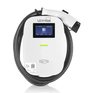 NOUVELLE Station de Recharge pour Véhicules Électriques avec Logiciel de Gestion et Écran LCD, Sortie Maximale 80A - Câble de 18 pieds - 208-240V - Product Image 3